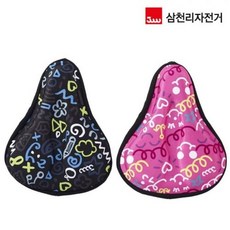 삼천리자전거 어린이용 안장 젤커버 SSC150, 블랙