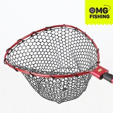 오마이갓피싱 캐치잇 뜰채 낚시 뜰채망 물고기 그물망 실리콘 접이식 송어뜰채, CCID-접이형, 1개