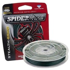 SPIDERWIRE (스파이더 와이어) 플로로 카본 라인 울트라 캐스트 후로로 브레이드 125yd 15lb 모스 그린 SCFB15G-125