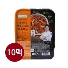백종원의 매콤 느타리 제육볶음, 300g, 10개