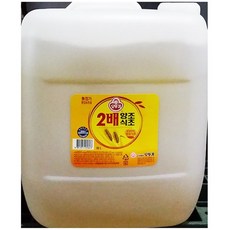 장가물류 2배양조식초(오뚜기 18L) | 말통 대용량식초, 1