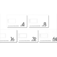 [액센] USB U35 스윙식 카드형 [4GB],