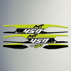 호환 3M 바이크 오토바이 스윙 암 데칼 방수 회전 스티커 CFMOTO CF MOTO 450MT 450 MT 2024 년, [02] QCF04, 1개