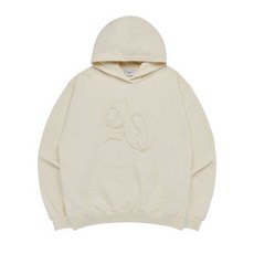 [국내매장판] 아크메드라비 NEW SYMBOL APPLIQUE 후드티 CREAM_377206