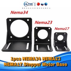 라우터용 장착 베이스 모터 NEMA34 마운트 1PCS 시트 고정 CNC NEMA23 브래킷 스테퍼 NE, ne 7, 1개