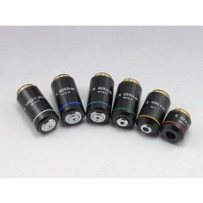 Olympus 현미경 용 4x 10x 20x 40x 60x 100x 광학 생물 현미경 무색 무한대 대물 렌즈 무한대 시스템, 1개