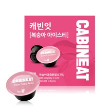 캐빈잇 복숭아 아이스티, 400g, 16개입, 2개, 25g