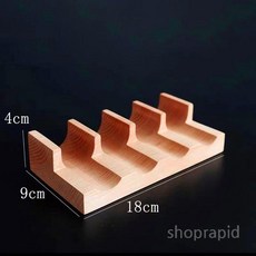 일식 마끼꽂이 접시 초밥 그릇 타코 꽂이 일식집 스시 뷔페 오마카세, 높이 4cm 4칸, 1개