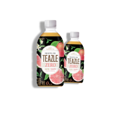 티즐 제로 자몽 블랙티, 500ml, 20개