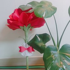 페이퍼플라워점보장미꽃다발