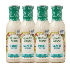 월든팜스 버팔로 랜치 샐러드 드레싱 소스 355ml, 4개
