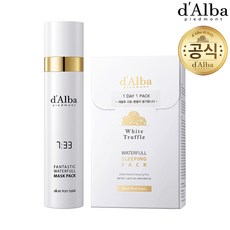 [달바] 판타스틱 마스크 100ml+워터풀 슬리핑팩 1BOX, 단품