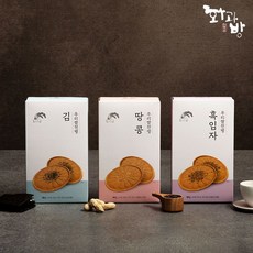 화과방 우리쌀로 만든 쌀전병 3종(김/땅콩/흑임자) 총 3세트, 3개