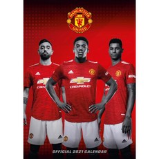 Manchester United Official 맨체스터 유나이티드 2021년 달력 A3