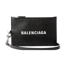 BALENCIAGA [명품]에덴 22SS 발렌시아가 카드지갑 홀더 스트랩 블랙 616.. - 발렌시아가스트랩