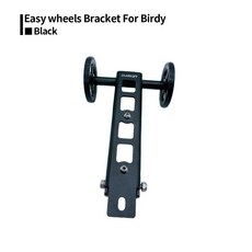 자전거 트레일러 Litepro 브래킷 Birdy 1/2/3 접이식 푸시 주차 랙 좁은 Easywheels BMX 부품, [04] black easy wheels, 1개