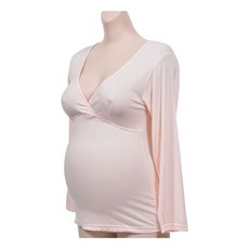 [오너클랜] 실크촉감 임산부 상하내의 임부선물 체온올리기