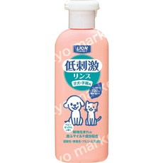 일본 라이온 저자극 PET CLEAN 약산성 강아지 고양이용 린스 220m, 1개, 220ml