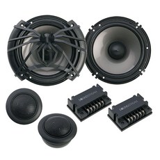 Soundstream AC.6 Arachnid Component 16.5cm(6.5인치) 양방향 300W 스피커 세트 블랙