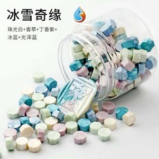 씰링왁스 파스텔톤 다양한 컬러 실링 왁스 고체 세트, 겨울 왕국