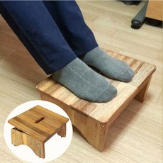 발받침대 수유 발판 책상 발 받침대 소파 디딤판 모유, PVC(폴리염화비닐), 우드