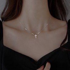 십자가은목걸이
