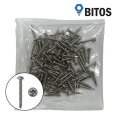 소포장 스텐 직결 피스 서스 철판피스 SUS 와샤머리, 1세트