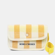 보보쇼즈 키즈 버티컬 스트라이프 벨트백 옐로우 123AI048-YELLOW