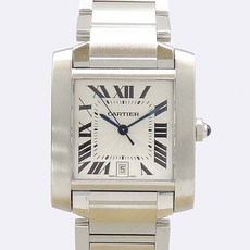 고이비토 중고명품 까르띠에 탱크 프랑세즈 라지 남성시계 K5483C