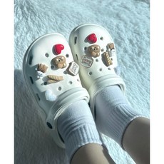 [신규오픈/무료배송] 토끼 캐릭터 크록스 지비츠 12pcs 세트