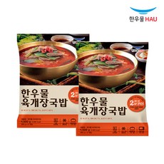 [자연맘스토리] 한우물 코스트코 육개장 국밥 1500g x 2개 (300g x 10개입)