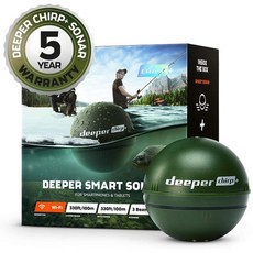 디퍼 (DEEPER) 【일본 정규 대리점 상품 보증] Deeper CHIRP + 무선 스마트 어군 탐지기 GPS 내장 짹짹, One Color_One Size, One Color_One Size, One Color