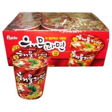 한국야쿠르트 팔도 일품 해물라면컵 65gX6개입 식품 > 가공/즉석식품 라면 컵라면, 1개