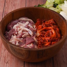 지리산 무행생제 유황오리 산수유 고추장 주물럭, 1개, 1kg