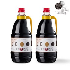 순창문옥례식품 한식 진간장, 2개, 1.8L