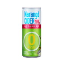 나랑드 사이다 그린애플, 245ml, 14개