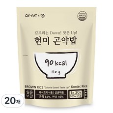 현미곤약밥, 150g, 20개