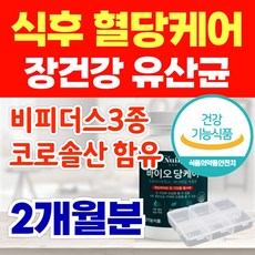 옵션선택) 단기간 다이어트 비쓰리 비피더스 b3 비3 다이어트 유산균 비피도 박테리움 혈당 케어 뱃살 팔뚝살 허벅지살 빼기 건강기능식품 식약청인정, 1개, 60정