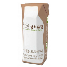 상하목장 유기농 코코아 우유, 125ml, 35개