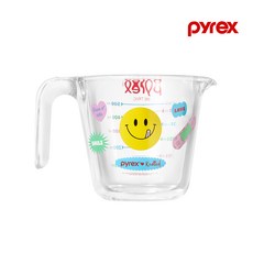 파이렉스 노티드 유리 계량컵 비커, 500ml