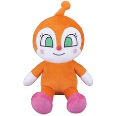 세가토이즈(SEGA TOYS) 호빵맨 말랑말랑 스마일 인형 S Plus 도킨짱, 1개