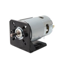 dc모터 775 795 895w 내구성 모터 브래킷 DC 12V 24V 3000-15000RPM 브러시 조각 기계 선반 도구에 대 한 큰 토크 기어, [06] L bracket-No Motor