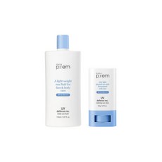 Make p:rem UV Defense Me Sun Fluid & Sunstick 메이크프렘선케어세트 선플루이드150ml + 선스틱 20g