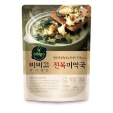 비비고 전복 미역국, 460g, 10개