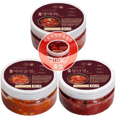 극한직업 방송상품 300g 실속 세트 (300g 오징어젓갈 증정), 300g 3종세트 1개