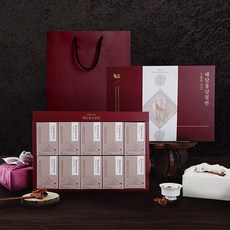 해담 홍삼절편 20g 10포 부모님 선생님 직장상사선물 명절선물세트 건강간식, 10세트