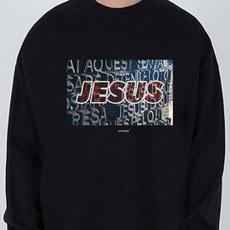 AIR954980예수 JESUS 성경학교 교회 수련 긴팔티 맨투맨 키밍 패밀리룩 귀여운후드티 유니폼티셔츠