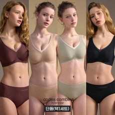 코데즈컴바인 24FW 발레코어 BB브라팬티 1세트