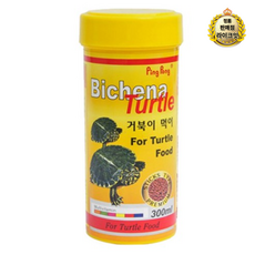 핑퐁 비치나 터틀 거북이 사료, 11개, 300ml