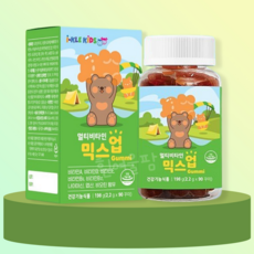 돌 아기 어린이 유아 초등학생 멀티비타민 꾸미 젤리 종합영양제 아이클키즈, 90꾸미